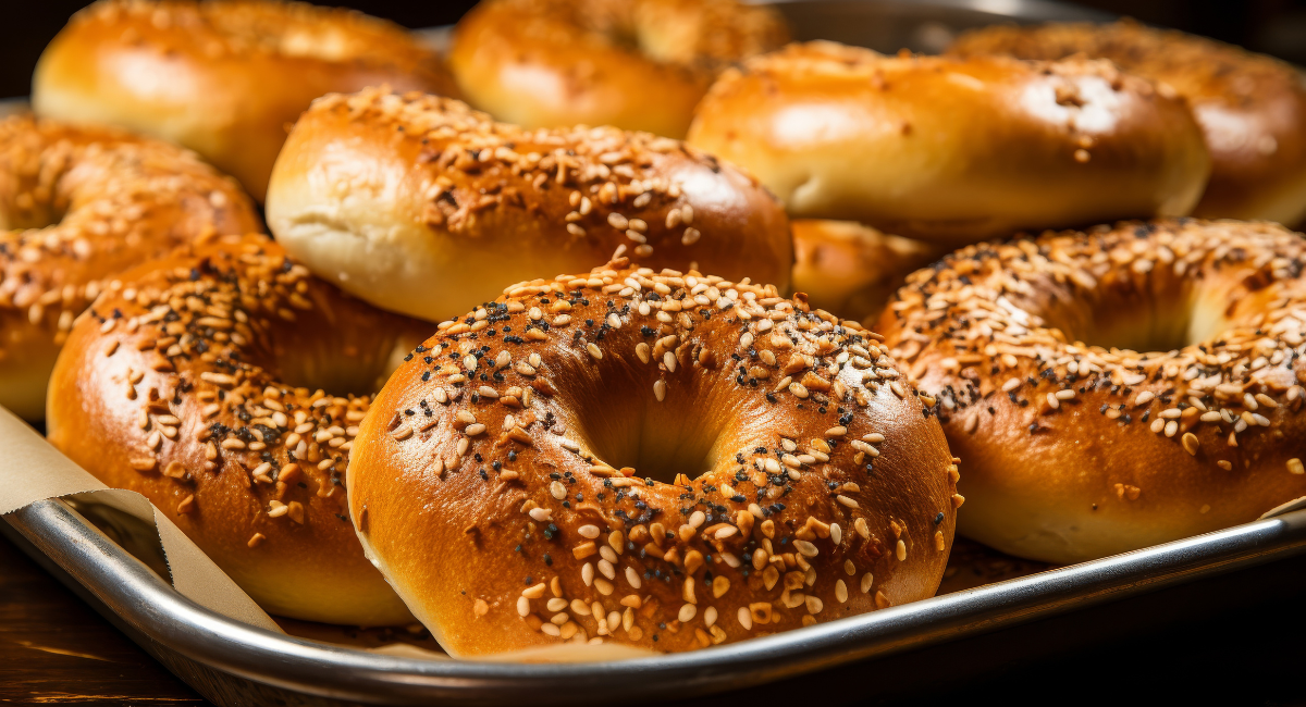 Sourdough Bagels